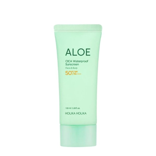 Holika Holika - Aloe Waterproof Sun Gel SPF50+/PA++++ - Lindernde Sonnenschutzcreme - 100ml