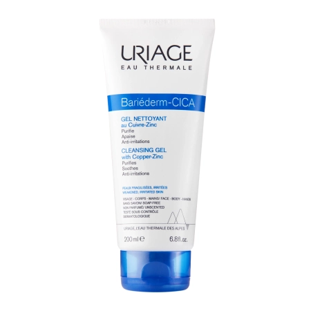 Uriage - Bariederm Cica - Reinigungsgel mit Kupfer und Zink - 200ml