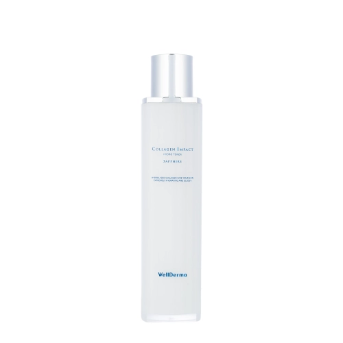 WellDerma - Sapphire Collagen Impact Hydro Toner - Feuchtigkeitsspendendes Gesichtswasser - 100ml