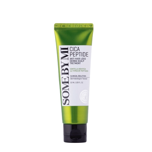 Some By Mi - Cica Peptide Anti Hair Loss Derma Scalp Treatment - Anti-Haarausfall Behandlung mit Peptiden - 50ml