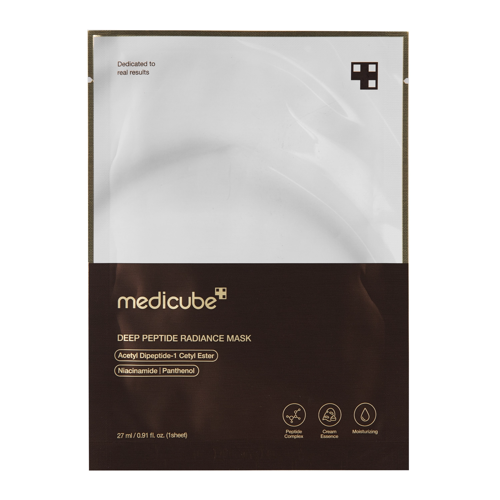 Medicube - Deep Peptide Mask - Aufhellende Gesichtsmaske mit Peptiden - 1 Stück/27ml