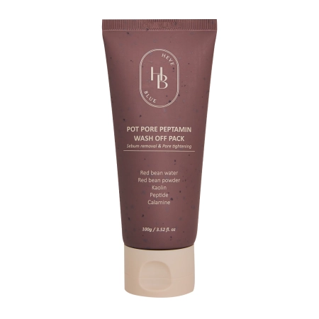 HEVEBLUE - Pot Pore Peptamin Wash Off Pack - Porenverengende Maske - 100g