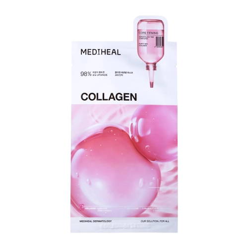 Mediheal - Collagen Essential Mask Core Firming - Straffende Tuchmaske für das Gesicht - 1 Stk./24ml