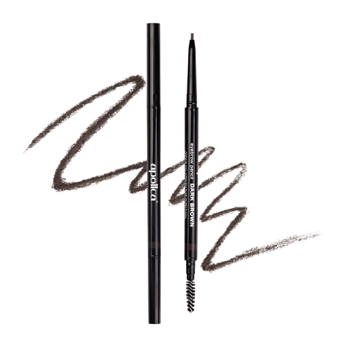 Apollca - Augenbrauenstift Powder - Dark Brown