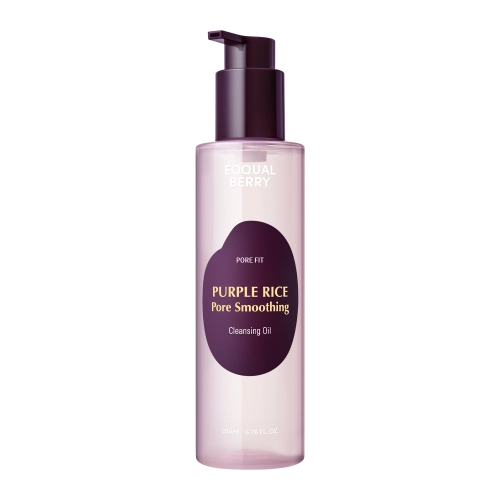 EQQUALBERRY - Purple Rice Pore Smoothing Cleansing Oil - Make-up-Entfernungsöl - 200ml