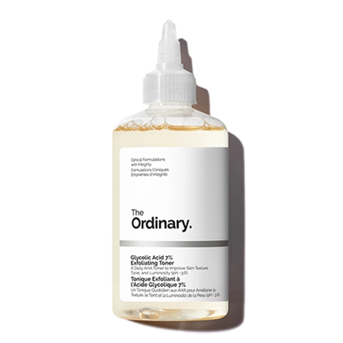 The Ordinary - Glycolic Acid 7% Exfoliating Toner - Peeling Gesichtswasser mit 7% Glykolsäure - 240ml
