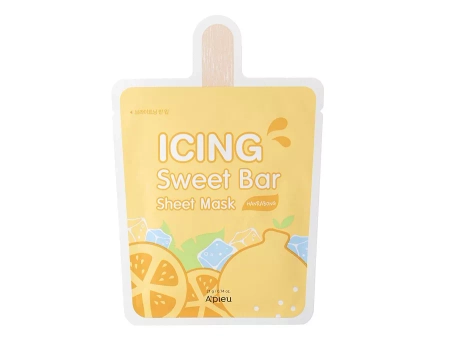 A'pieu - Icing Sweet Bar Sheet Mask - Hanrabong - Feuchtigkeitsspendende, kühlende Blattmaske - 21g