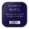 Claresa - Protective Dust Loose Powder SPF 30 - Fixierender Loser Puder mit LSF 30 - 5g