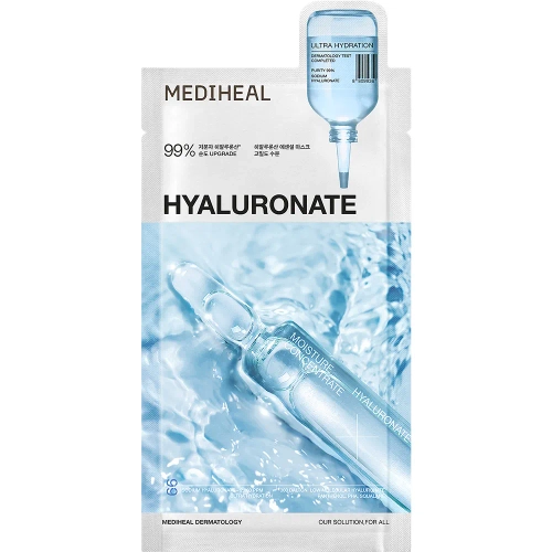 Mediheal - Hyaluronate Essential Mask Ultra Hydration - Stark feuchtigkeitsspendende Tuchmaske - 24ml