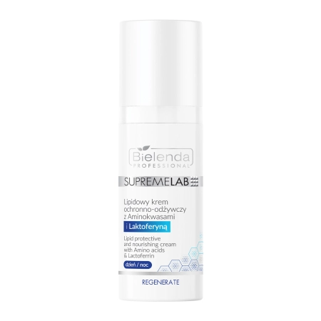 Bielenda Professional - Supremelab - Lipid-Schutz- und Pflegecreme mit Aminosäuren und Lactoferrin - 50ml