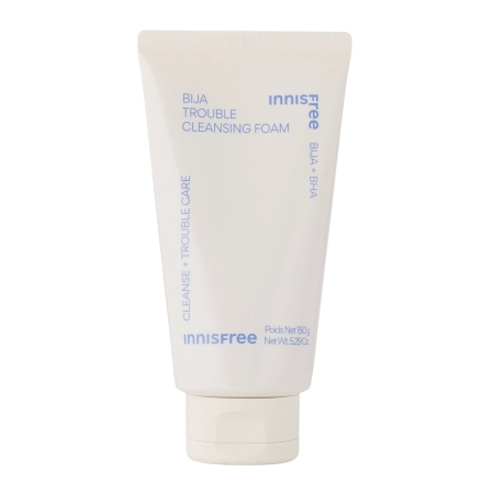 Innisfree - Bija Trouble Facial Foam - Reinigungsschaum mit Salicylsäure - 150ml
