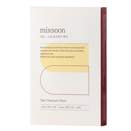 Mixsoon - Spot Clean Care Patch - Pflaster für Unvollkommenheiten - 84 Stück.
