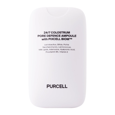Purcell - 24/7 Colostrum Pore Defence Ampulle - Ampulle zur Verringerung der Sichtbarkeit von Poren - 55ml