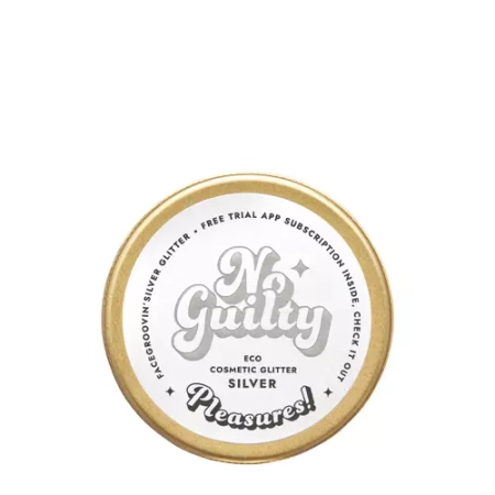 Ministerstwo Dobrego Mydła - Facegroovin'- Bio Glitter - Silver - 10g