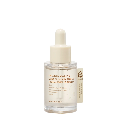 HEVEBLUE - Salmon Caring Centella Ampoule - Revitalisierende Gesichtsampulle - 30ml