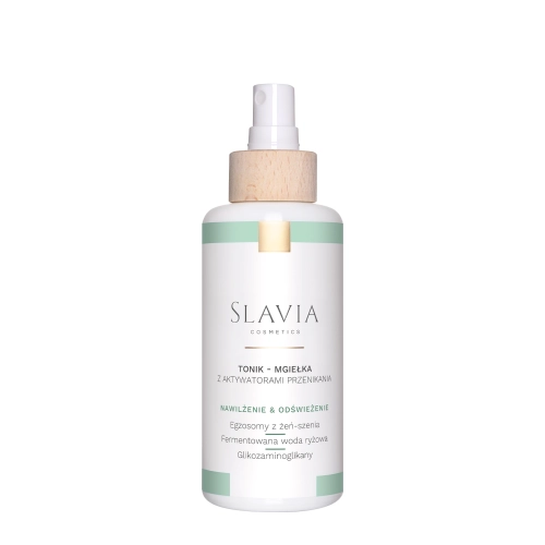 Slavia Cosmetics - Gesichtswasser-Nebelspray mit Penetrationsaktivatoren - 100ml