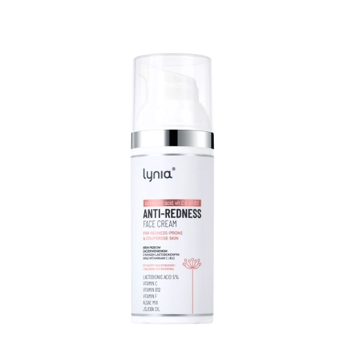 Lynia – Creme gegen Rötungen mit Lactobionsäure, den Vitaminen C und B12 - 50ml