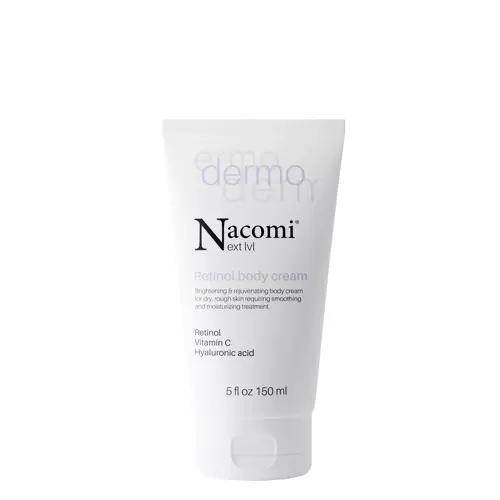 Nacomi - Dermo - Aufhellende und verjüngende Körpercreme mit Retinol und Vitamin C - 150ml