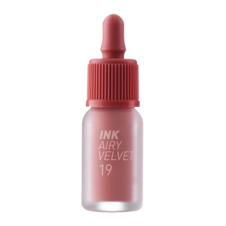 Peripera - Ink Airy Velvet - Lip Tint - 019 Elf Light Rose - 4g