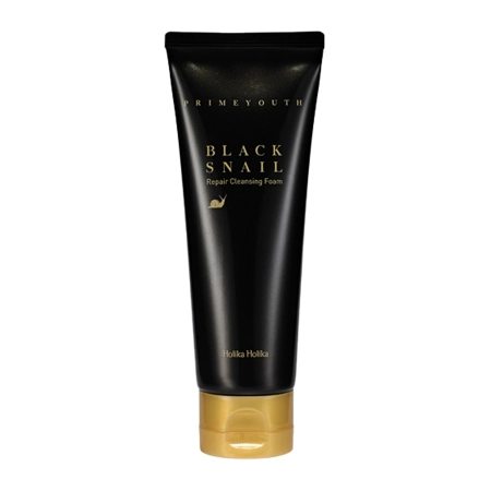 Holika Holika - Prime Youth Black Snail Cleansing Foam - Gesichtsreinigungsschaum mit Schneckenschleim - 100ml