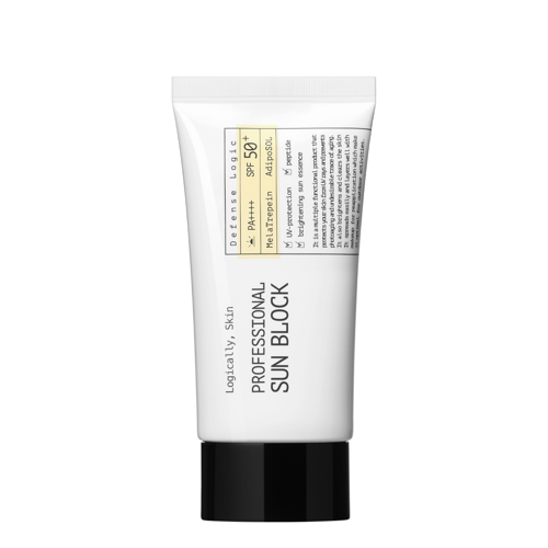 Logically, Skin - Professional Sun Block SPF50+ PA++++ - Lindernde Gesichtscreme mit Filter - 70g