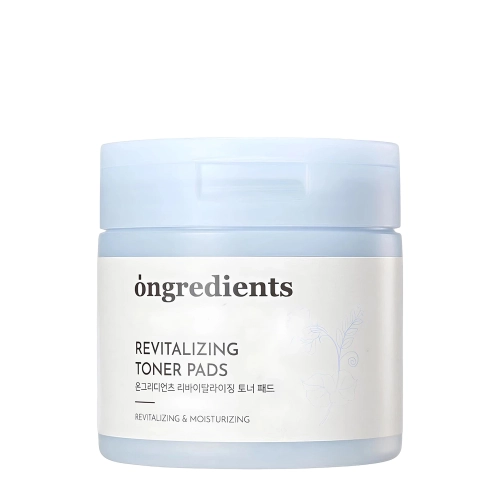 Ongredients - Revitalizing Toner Pads - Revitalisierendes Gesichtswasser in Pads - 60 Stück