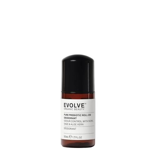 Evolve Organic Beauty - Pure Prebiotic Roll on Deodorant - Natürliches Deodorant mit Präbiotika - 50ml