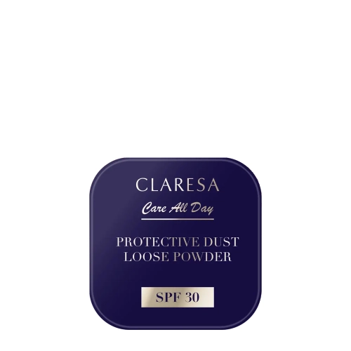 Claresa - Protective Dust Loose Powder SPF 30 - Fixierender Loser Puder mit LSF 30 - 5g
