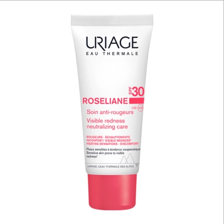 Uriage - Roseliane Crème SPF30 - Filtercreme für vaskuläre Haut - 40ml