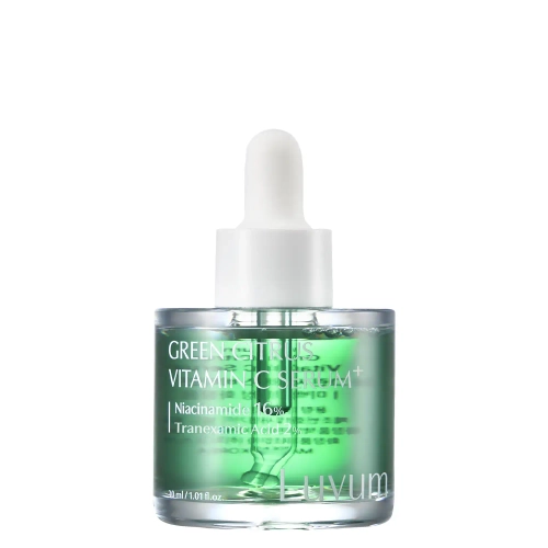 Luvum - Green Citrus Vitamin C Serum Plus - Gesichtsserum mit Vitamin C - 30ml