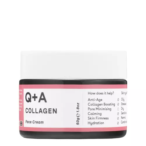 Q+A - Collagen - Face Cream - Glättende und straffende Gesichtscreme mit Collagen - 50ml