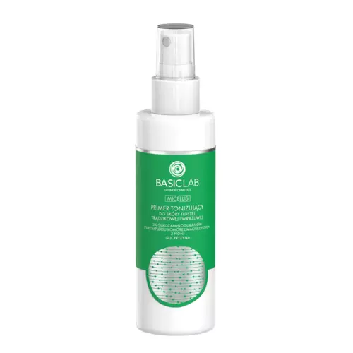 BasicLab - Micellis - Toning Primer für fettige, zu Akne neigende und empfindliche Haut - 150ml