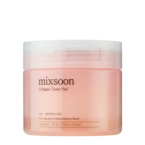 Mixsoon - Collagen Toner Pad - Straffende Collagen-Gesichtspads - 170ml/110Stück.