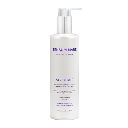 Sensum Mare - Algohair - Effctively Cleansing Gentle Shampoo with Chelates - Effektiv reinigendes sanftes Shampoo für die häufige Anwendung - 250ml