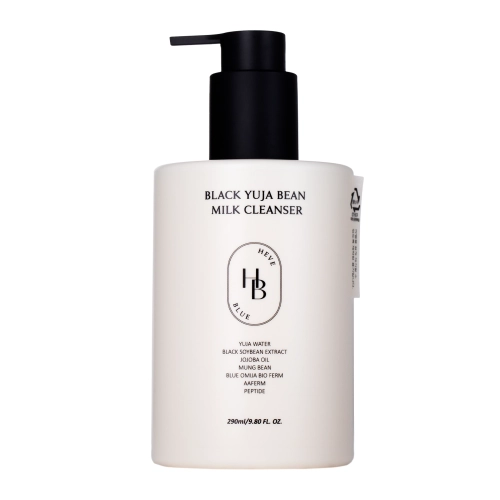 HEVEBLUE - Black Yuja Bean Milk Cleanser - Gesichtsreinigungsemulsion - 290ml