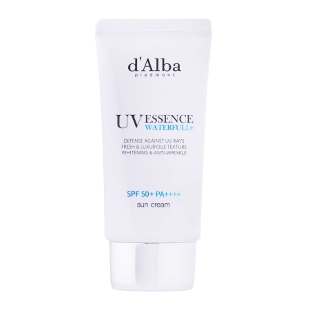 d'Alba - Waterfull Essence Sun Cream SPF 50+ PA++++ 50ml - Feuchtigkeitsspendende Filter-Gesichtscreme - 50ml