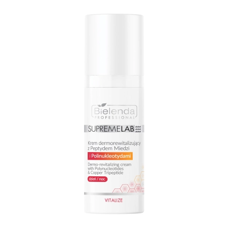 Bielenda Professional - Supremelab - Dermorevitalisierende Creme mit Kupferpeptid und Polynukleotiden - 50ml