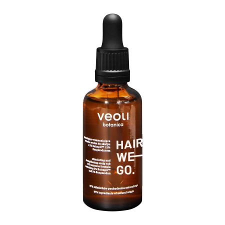 Veoli Botanica - Hair We Go - Stimulierende und stärkende Kopfhaut-Wassereinreibung - 50ml