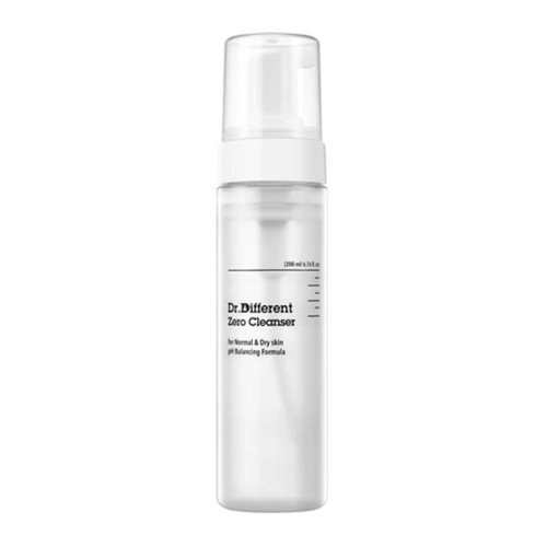 Dr.Different - Zero Cleanser für normale & trockene Haut - Hypoallergener Gesichtsreinigungsschaum - 200ml
