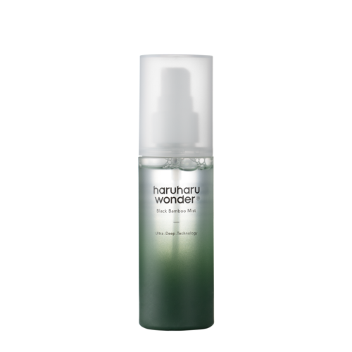 Haruharu Wonder - Black Bamboo Mist - Feuchtigkeitsspendender Gesichtsnebel mit Bambusblattextrakt - 80ml