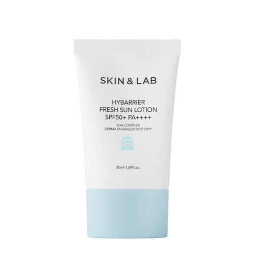 Skin&Lab - Hybarrier Fresh Sun Lotion - feuchtigkeitsspendende Gesichtslotion mit Filter - 50ml
