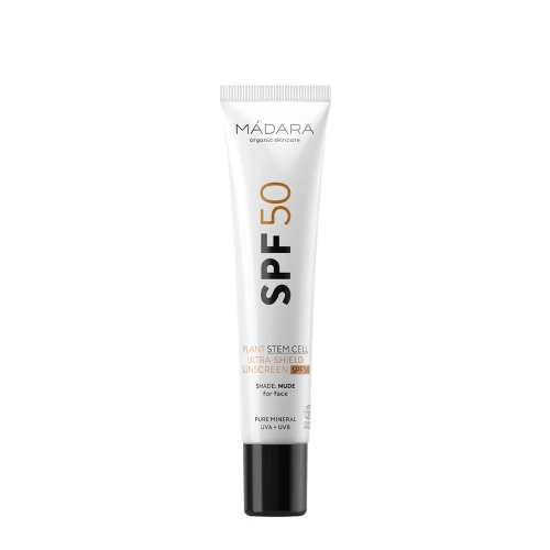 Madara - Ultra Shield Face Sunscreen SPF50 - Mineralische Gesichtscreme mit Filter - 40ml
