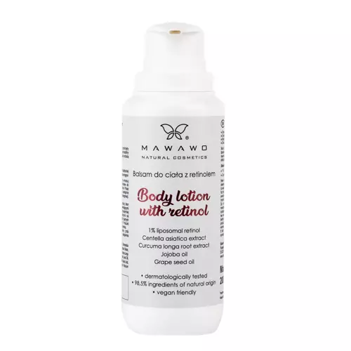 Mawawo - Body Lotion with Retinol - Körperlotion mit Retinol - 200ml