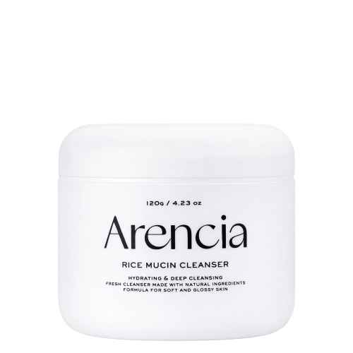 Arencia - Rice Mucin Cleanser - Aufhellende und feuchtigkeitsspendende Gesichtsreinigungspaste  - 120g