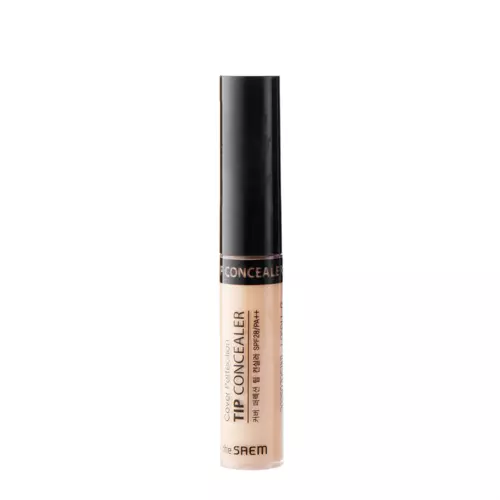 The Saem - Cover Perfection Tip Concealer - SPF 28/PA++ - Abdeckender Concealer - 02 Rich Beige - 6.5ml