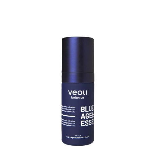 Veoli Botanica - Blue Ageless Essence - Auffüllendes und straffendes Anti-Aging-Serum - 30ml