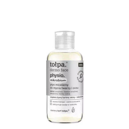 Tołpa - Dermo Face Physio Microbiome - Mizellenlotion für Gesicht und Augenreinigung - Mini - 100ml