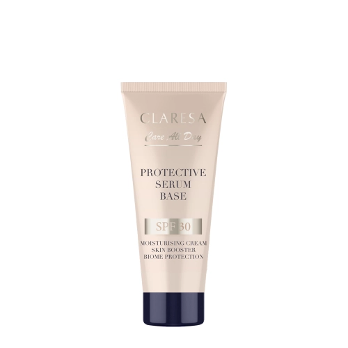 Claresa - Protective Serum Base SPF 30 - Feuchtigkeitsspendende Serum-Basis fürs Gesicht mit LSF 30 - 30ml