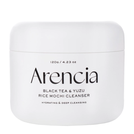 Arencia - Black Tea & Yuzu Rice Mochi Cleanser - Aufhellende und reinigende Gesichtsreinigungspaste - 120g