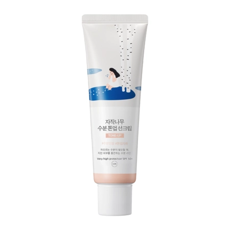 Round Lab - Birch Moisture Tone-Up Sunscreen - Tönende Sonnencreme - 50ml